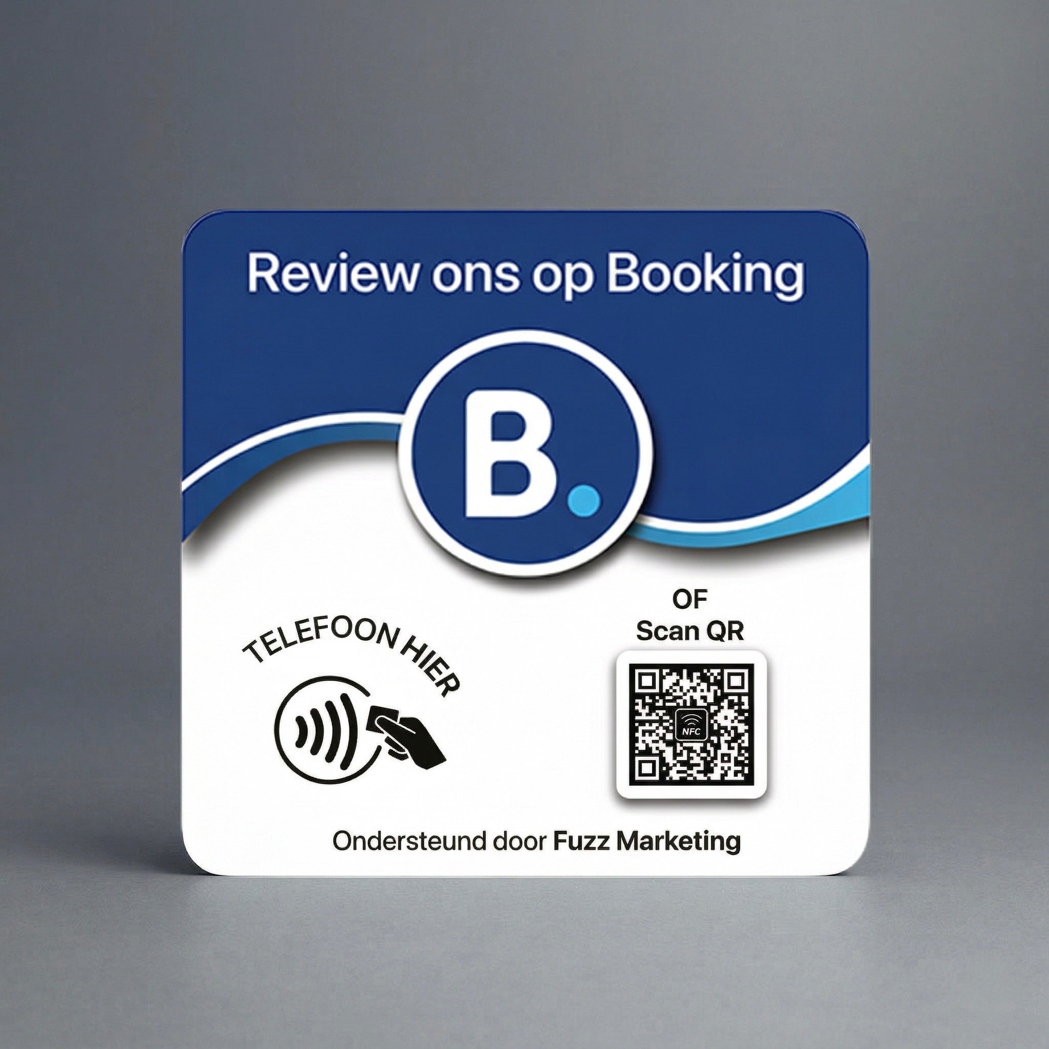 Booking NFC-Plaque