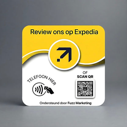 Expedia NFC-Plaque
