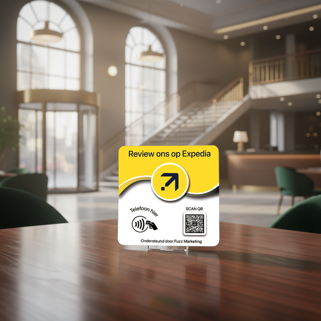 Expedia NFC-Plaat