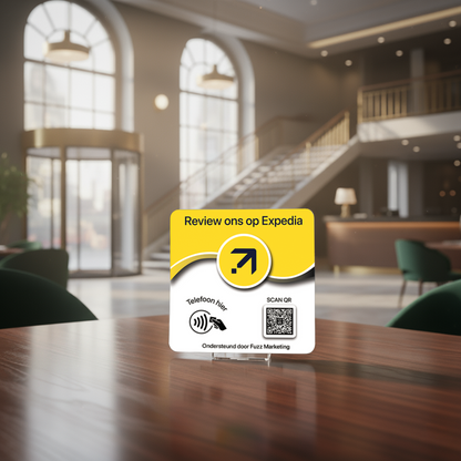 Expedia NFC-Plaat