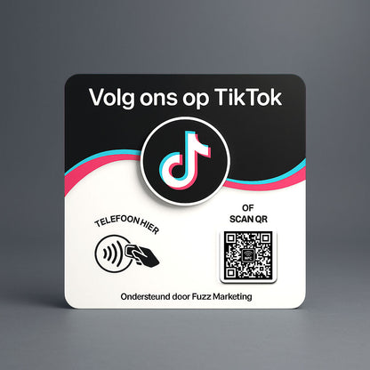 TikTok NFC-plaat