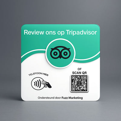 Tripadvisor NFC-Plaat