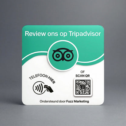 Tripadvisor NFC-Plaat