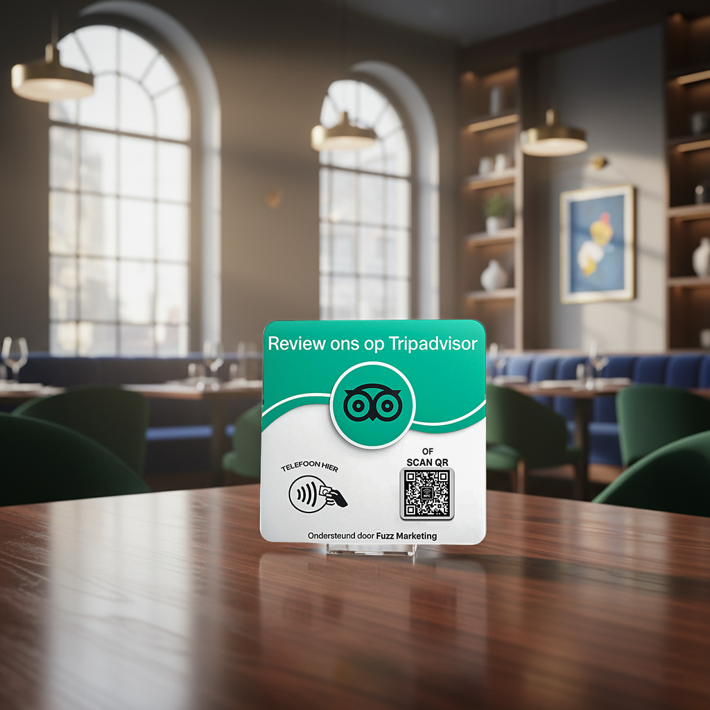 Tripadvisor NFC-Plaat